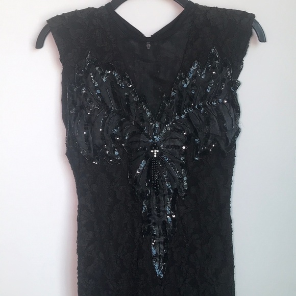 80’s Vintage Party Girl Dress - Picture 2 of 5